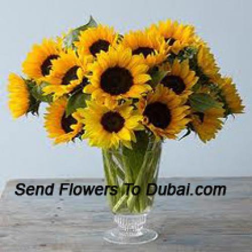 Lovely Sunflowers in Vase