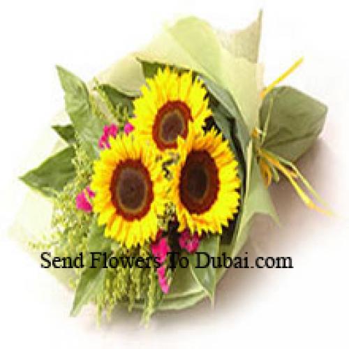 Cute Sunflowers Bunch