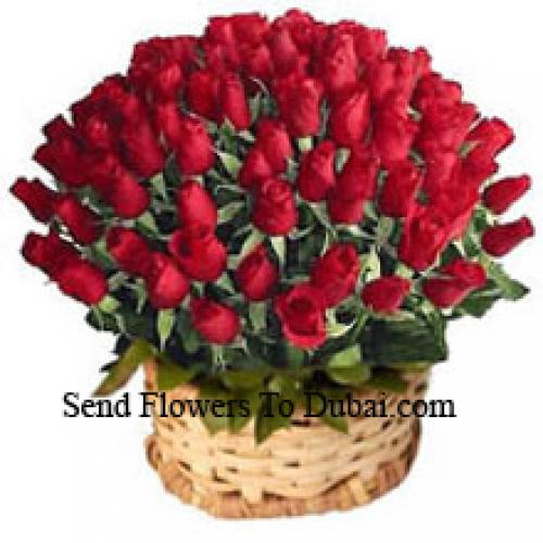 100 Romantic Red Roses